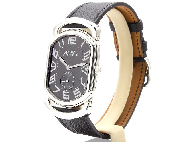 orologio Rallye da uomo di Hermès. Nero - vista 3