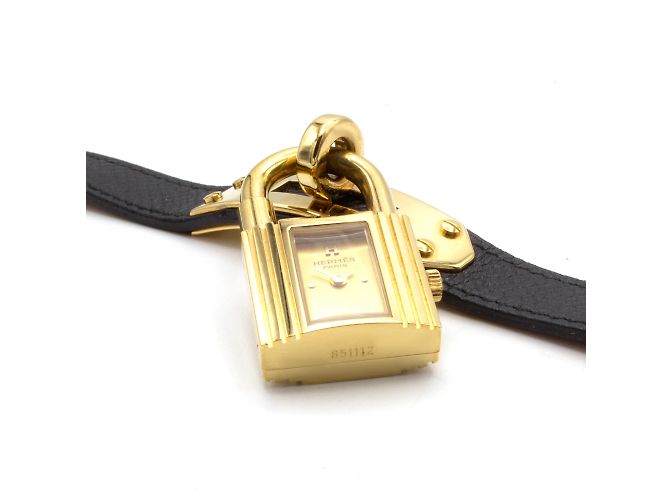Relógio Kelly da Hermès. Dourado - vista 3
