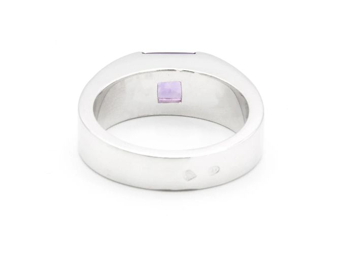Cartier-Ring aus der Kollektion "Tank". Silber - Ansicht 5