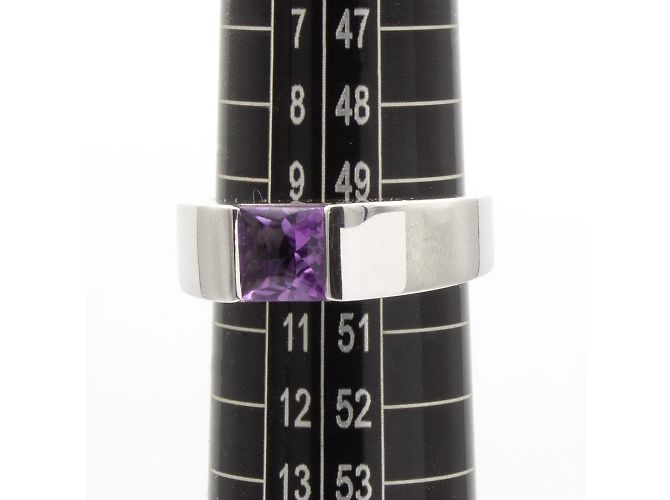 Cartier-Ring aus der Kollektion "Tank". Silber - Ansicht 6