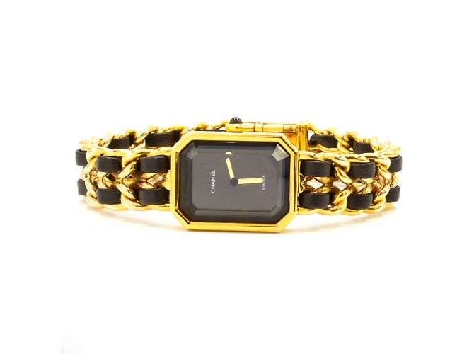 Sehr elegante Première-Uhr von Chanel. Golden - Ansicht 3