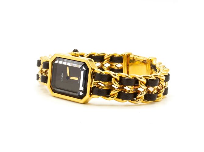 Sehr elegante Première-Uhr von Chanel. Golden - Ansicht 4