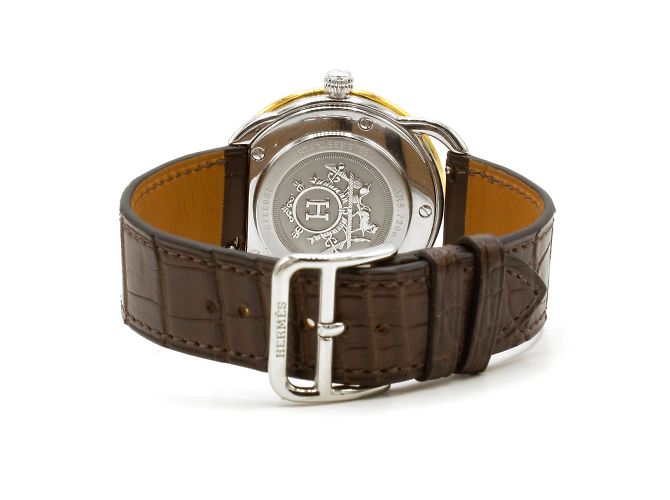Hermès nova bateria, e entregue com um ano de garantia a partir da data da compra Dourado - vista 5