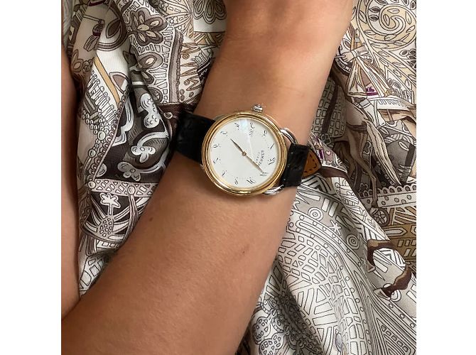 Hermès neue Batterie, und mit einem Jahr Garantie ab Kaufdatum geliefert Golden - Ansicht 3