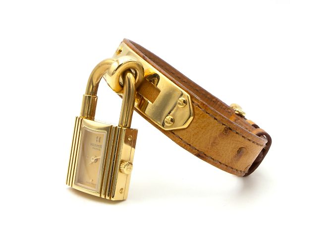 Kelly Hermès nueva batería y entregada con un año de garantía a partir de la fecha de compra Dorado - vista 2