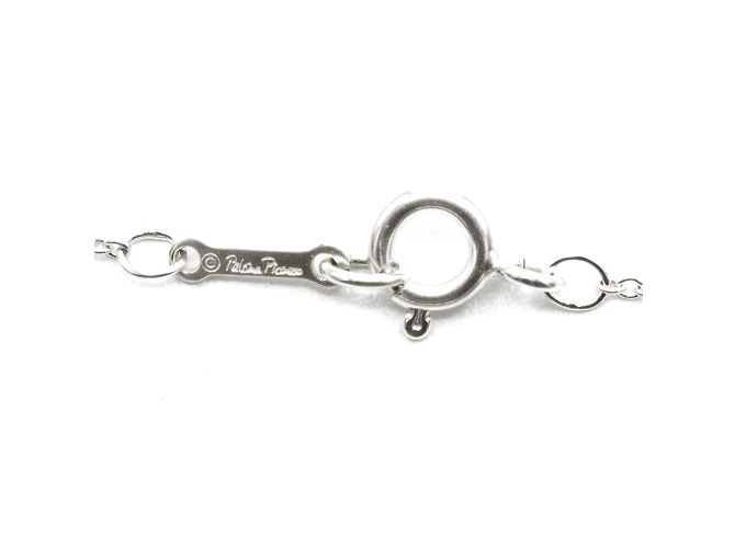 Tiffany & Co Paloma Picasso Silberne Herzkrone mit Diamant Halskette - Ansicht 4