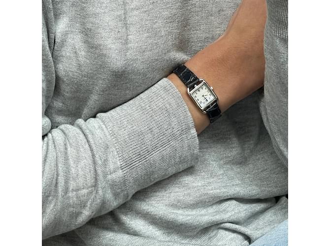 Reloj Hermès Cape Cod (modelo CC1.190). Plata - vista 7