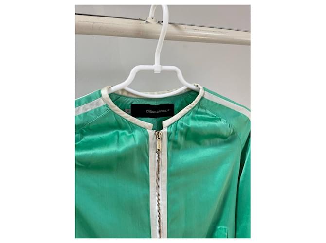 Diesel Bomber de seda Dsquared2 Verde claro - vista 2