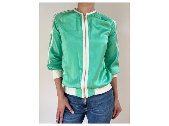 Diesel Bomber de seda Dsquared2 Verde claro - vista 9