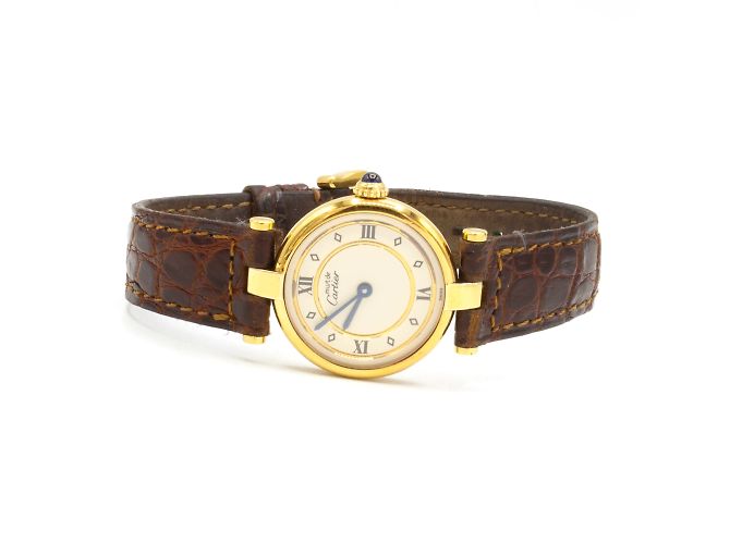 Cartier Vendôme Uhr, Modell "Must de Cartier". - Ansicht 3