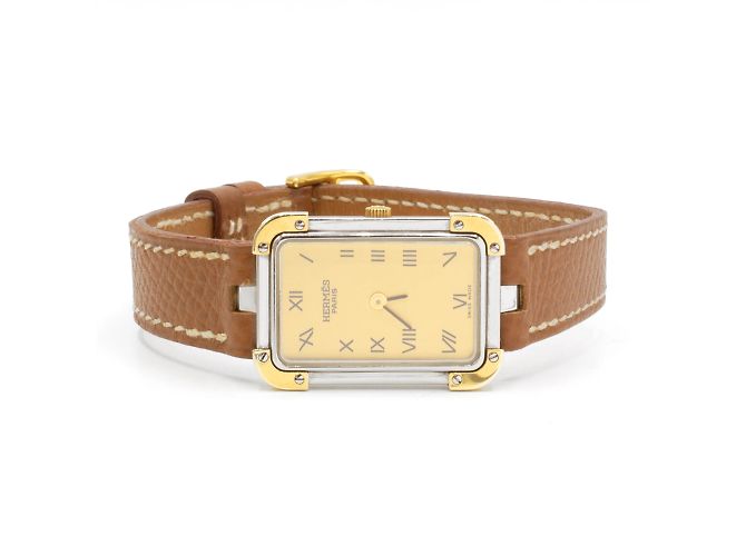 "Croisière" Uhr von Hermès. Golden - Ansicht 3