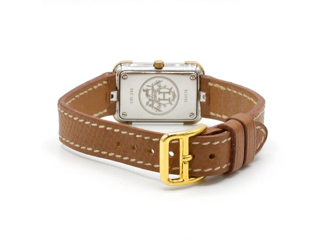 "Croisière" Uhr von Hermès. Golden - Ansicht 4