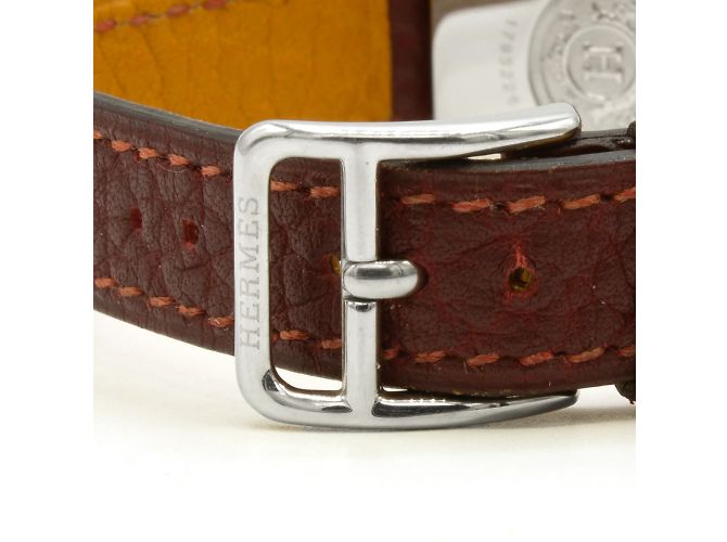 Relógio de pulso Hermès Tandem em aço Prata - vista 5