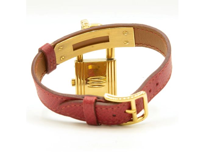 Kelly-Uhr von Hermès Golden - Ansicht 5