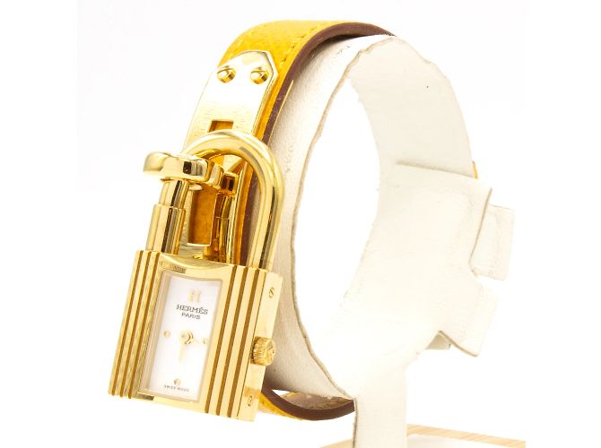 Orologio Kelly di Hermès D'oro - vista 4