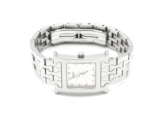 Reloj Hermès Heure H, modelo HH1.210. Plata - vista 4