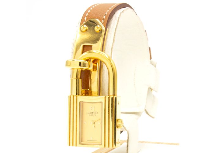 Orologio Kelly di Hermès D'oro - vista 4