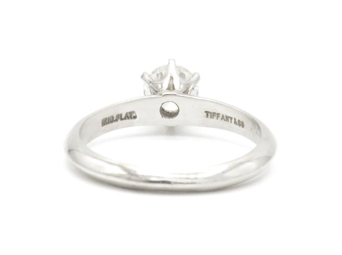 anillo de compromiso de Tiffany & Co. Plata - vista 4