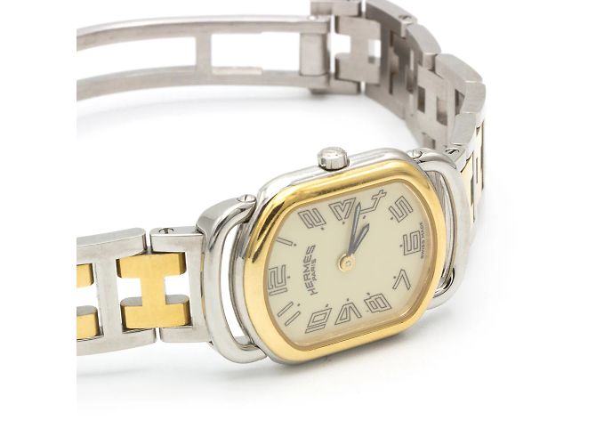 Hermès Rallye Uhr (RA1.220). Golden - Ansicht 3