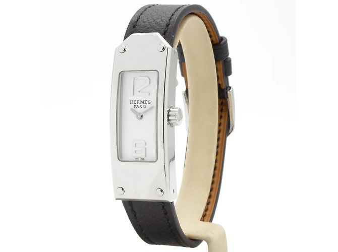 Hermès Kelly II Modell Uhr. Silber - Ansicht 2