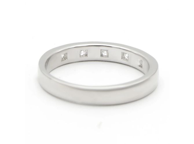 Bulgari MarryMe ring in platinum and diamonds size 48 Silvery - view 2