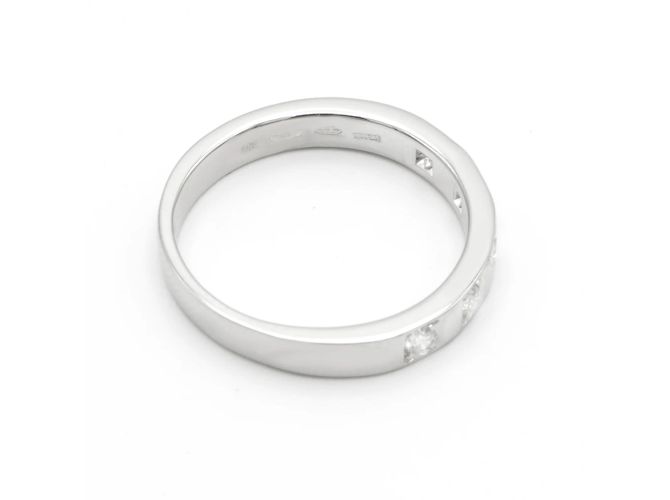 Bulgari MarryMe ring in platinum and diamonds size 48 Silvery - view 4