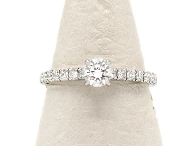 Cartier-Ring, Modell "Solitaire". Silber - Ansicht 3