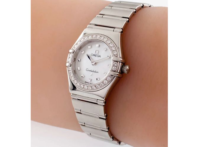 Omega Constellation Uhr Silber - Ansicht 2