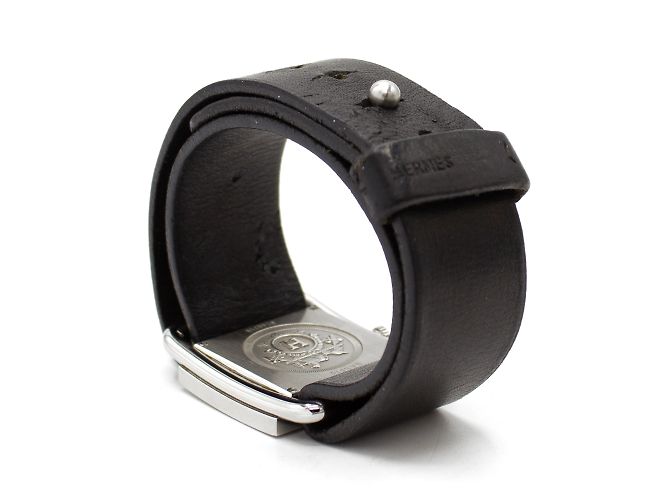 Sehr schöne und originelle Hermès-Uhr. Schwarz - Ansicht 4