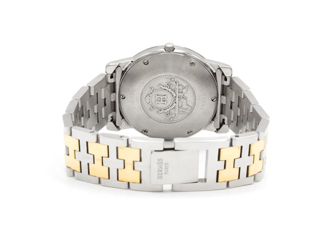 Relógio Hermès Carrick em aço e dourado. - vista 3