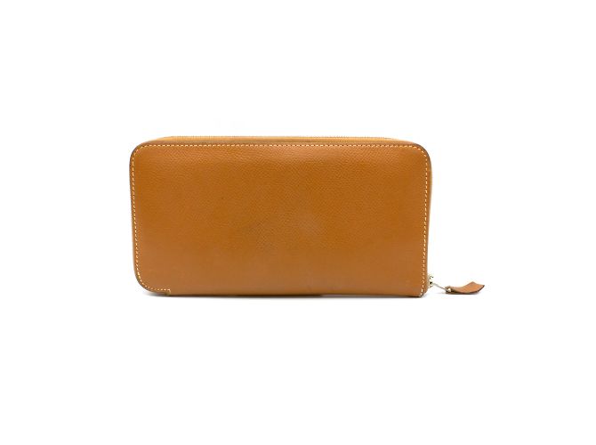 Cartera Hermès Azap de piel Epsom marrón Castaño - vista 2
