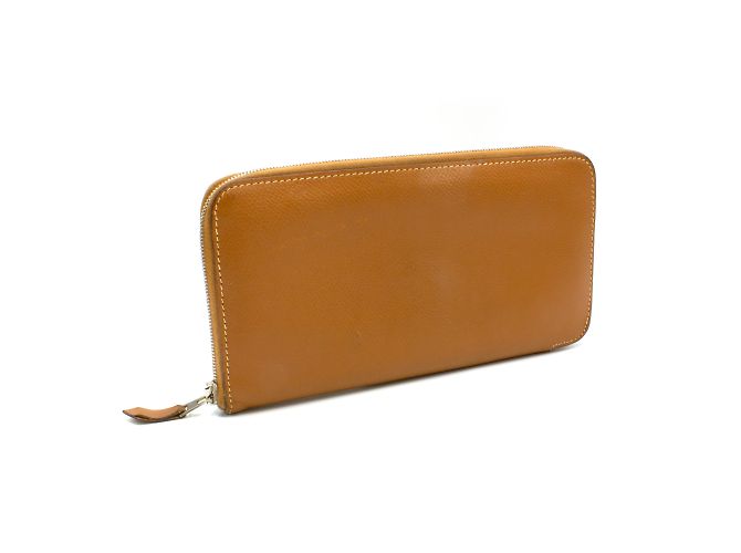 Cartera Hermès Azap de piel Epsom marrón Castaño - vista 3