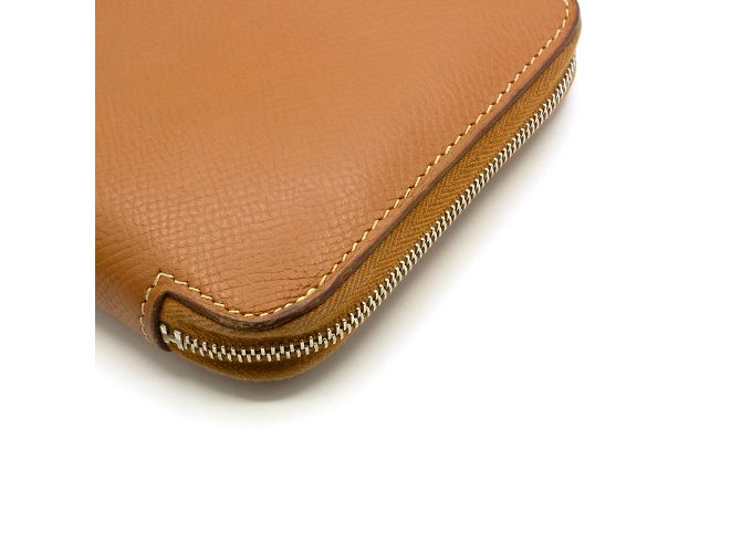 Cartera Hermès Azap de piel Epsom marrón Castaño - vista 4