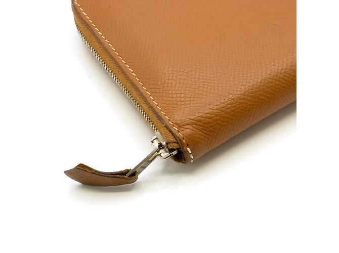 Cartera Hermès Azap de piel Epsom marrón Castaño - vista 5