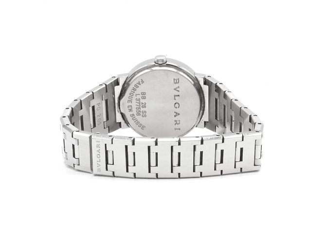 Bulgari-Uhr, Modell "Tubogas". Silber - Ansicht 3