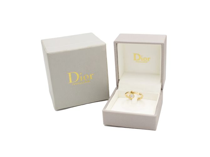 Coquines-Ring von Christian Dior. Golden - Ansicht 5