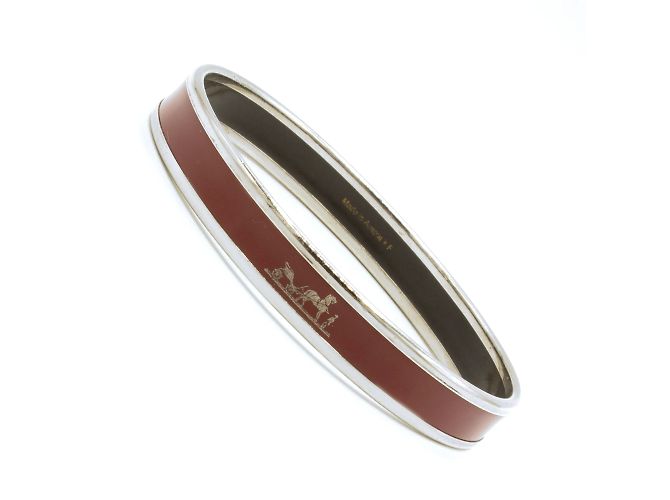 Pulseira "Calèche" da Hermès. Bordeaux - vista 2
