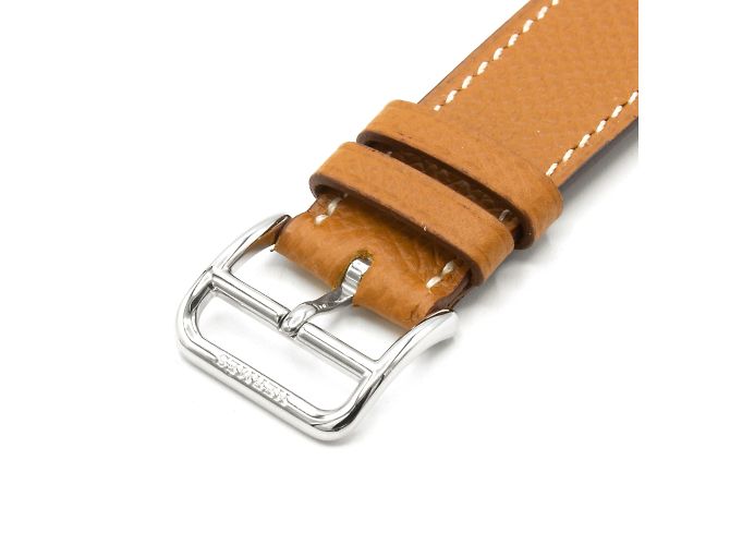 Relógio Hermès "Clipper" em aço Dourado - vista 6
