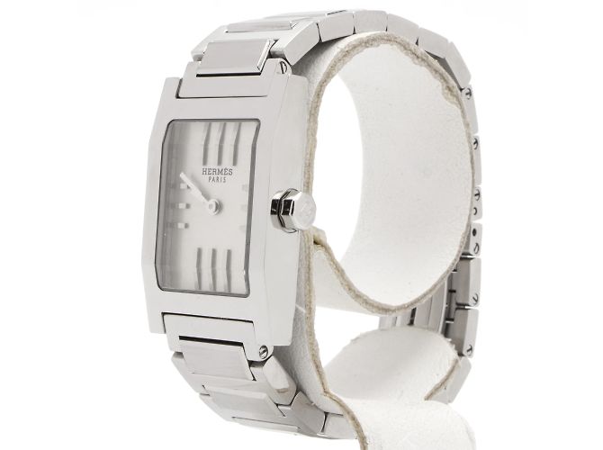 Relógio Hermès Tandem aço prata - vista 2