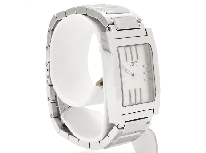 Relógio Hermès Tandem aço prata - vista 3