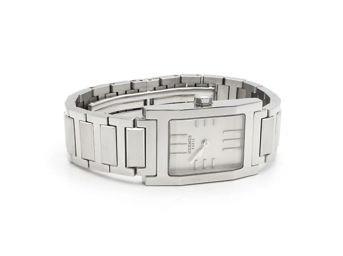 Relógio Hermès Tandem aço prata - vista 4