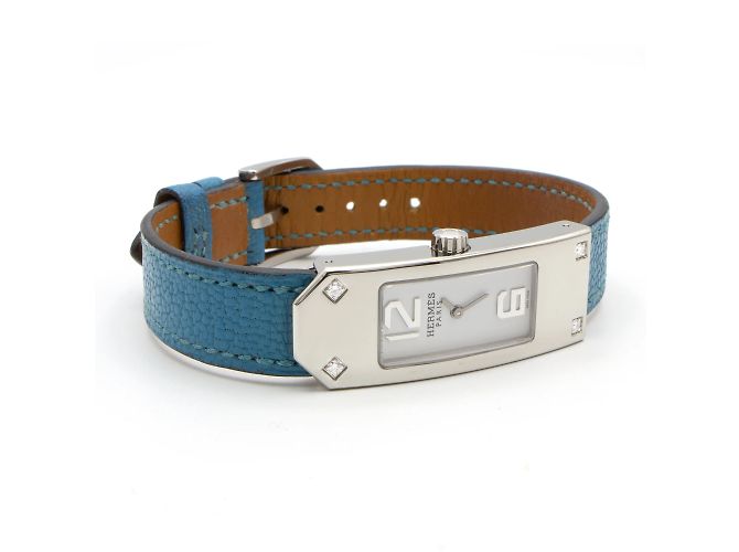 Orologio Hermès Kelly II (KT1.230). Argento - vista 4