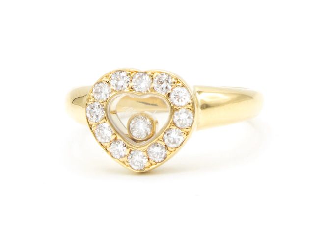 Anillo Happy Diamonds de Chopard. Dorado - vista 2
