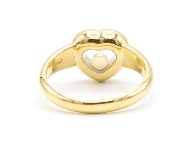 Anillo Happy Diamonds de Chopard. Dorado - vista 3