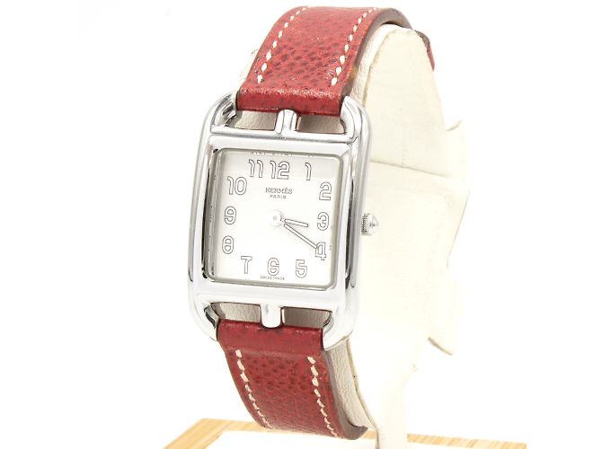 Reloj de dama Hermès "Cape Cod" modelo CC1.210. Plata - vista 2
