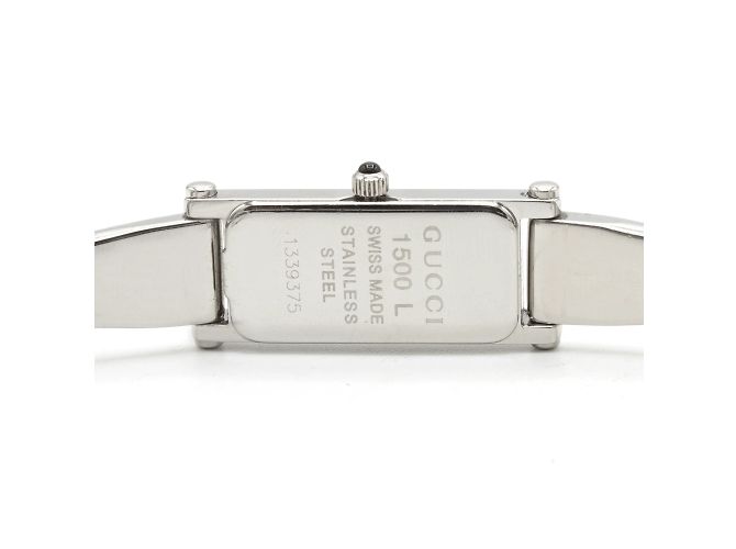 Sehr schöne Gucci-Uhr, Modell 1500L. Silber - Ansicht 4