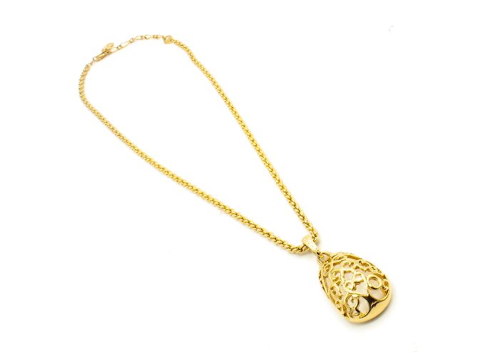 Collar Yves Saint Laurent. Dorado - vista 2