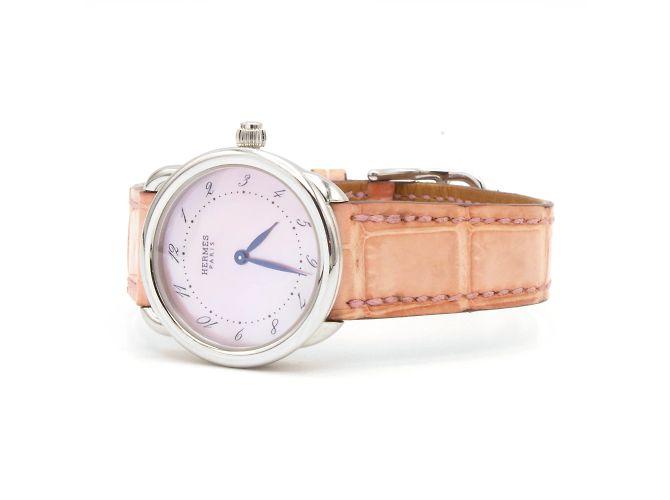 Relógio Arceau da Hermès (Modelo AR5.210) Prata - vista 3