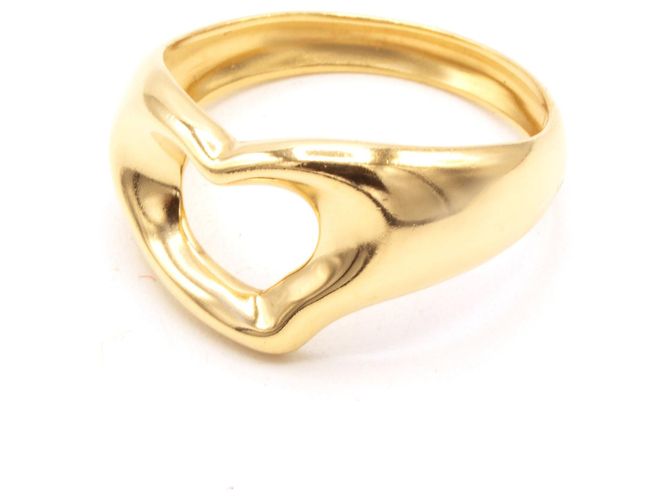 Tiffany & Co Open Heart Ring 18K Gelbgold Größe 50 Golden - Ansicht 2