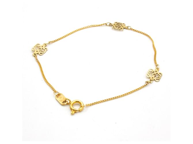 Bracciale Anagram di Loewe. D'oro - vista 3